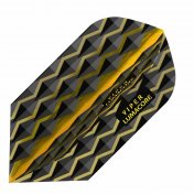 Pluma Dardos Viper Flights Lumacore Slim Yellow Black - 1