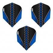 Pluma Dardos Viper Flights Black Flux Standard Blue  - 3