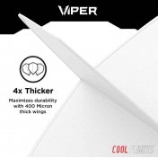 Pluma Dardos Viper Cool Flights Standard White - 5