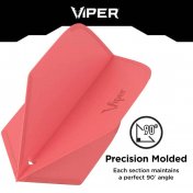 Pluma Dardos Viper Cool Flights Standard Red - 4