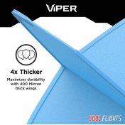 Pluma Dardos Viper Cool Flights Slim Blue - 4