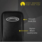  Funda Dardos Casemaster Mini Pro Leatherette Dart Case Black  - 2