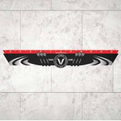 Linea Tiro Dardos Viper Edge Throw Line Marker Red - 5