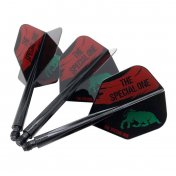  Plumas Condor Axe Special One 2 Shape Black  L 33.5mm 3 Uds.  - 4