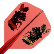  Plumas Condor Axe Shape  Over Kill Blood Yuki Yamada L 33.5mm 3 Uds.  - 4