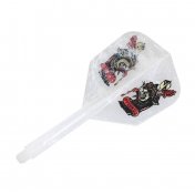  Plumas Condor Shape Over Kill Marble White Yuki Yamada L 33.5mm 3 Uds.  - 1