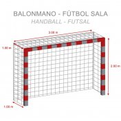 Juego Redes Balonmano/F.Sala BASIC - 2
