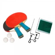 Pack de 2 Palas Ping Pong + Soporte + Red + 3 Bolas Modelo Uranus - 2