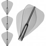 Plumas Fit Flight Air Kite Negra Transparente - 2