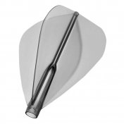 Plumas Fit Flight Air Kite Negra Transparente - 1