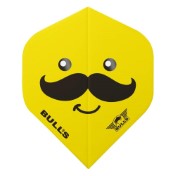  Plumas Bulls Darts Smiley 100 Mustache Standard  - 2