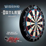 Diana Tradicional Shot Warrior Outlaw Dartboard - 4