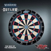 Diana Tradicional Shot Warrior Outlaw Dartboard - 5
