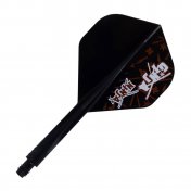 Plumas Condor Axe Standard Matt Campbell Ginja Ninja S 21.5mm 3 Uds. Negro  - 1