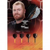  Plumas Condor Axe Shape Matt Campbell Ginja Ninja S 21.5mm 3 Uds. Negro  - 2