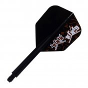  Plumas Condor Axe Shape Matt Campbell Ginja Ninja S 21.5mm 3 Uds. Negro  - 1