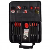 Funda Dardos Master Pak Leather Edition Cuero Negro - 4