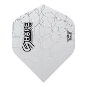  Plumas Bulls Darts Shape 100 White Standard  - 3