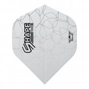  Plumas Bulls Darts Shape 100 White Standard 