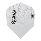  Plumas Bulls Darts Shape 100 White Shape 