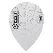  Plumas Bulls Darts Shape 100 White Pear  - 2