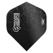  Plumas Bulls Darts Shape 100 Black Standard  - 2