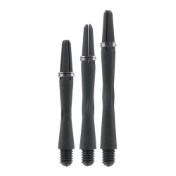  Cañas Bulls Carboni Shafts + Rings Corta 36mm Negro  - 2