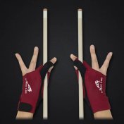 Guante Billar Mezz Cues MGR-R Burgundy L XL Diestro - 4