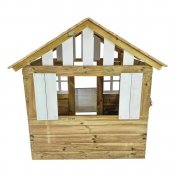 Casita infantil de madera Masgames Lollipop blanca - 2