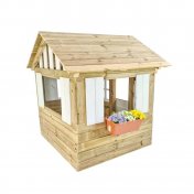 Casita infantil de madera Masgames Lollipop blanca - 3