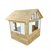 Casita infantil de madera Masgames Lollipop blanca - 4