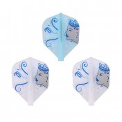 Plumas Fit Flight Ice Queen Shape Color Mix - 3