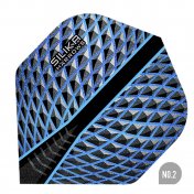 Plumas Harrows Darts Silika n2 5105 Aqua Blue - 3