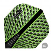 Plumas Harrows Darts Silika n2 5107 Green - 2