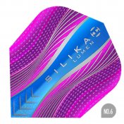 Plumas Harrows Darts Silika Lumen n6 Shape 5119 Aqua Pink - 2