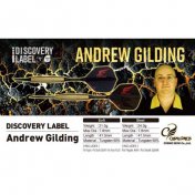 Dardos Cosmo Darts DISCOVERY LABEL Andrew Gilding 90% 21g - 5