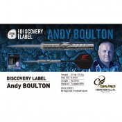 Dardos Cosmo Darts DISCOVERY LABEL Andy Boulton 90% 21g - 6