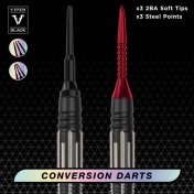 Dardos Viper Darts Viper Black Flux 90% 20gr - 3