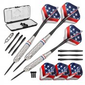 Dardos Fat Cat Darts Support Our Troops Nickel 23gr - 1