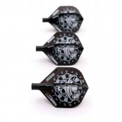 Plumas Flights Darts Cuesoul Tero AK4 Skull Dartboard - 3