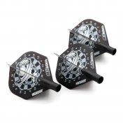 Plumas Flights Darts Cuesoul Tero AK4 Skull Dartboard - 1