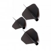 Plumas Flights Darts Cuesoul Tero AK4 Negra Big Wins - 2