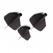 Plumas Flights Darts Cuesoul Tero AK4 Negra Big Wins - 3