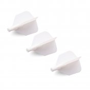 Plumas Flights Darts Cuesoul Tero AK4 White Big Wins - 1