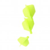 Plumas Flights Darts Cuesoul Tero AK4 Green Big Wins - 3