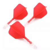 Plumas Cuesoul Rost T19 Big Wing Talla L 74mm Clear Red - 2