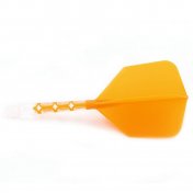 Plumas Cuesoul Rost T19 Talla L 74mm Clear Orange - 2