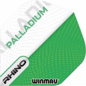 Plumas Winmau Darts Standard Rhino Pallatium Green White - 2