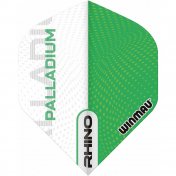 Plumas Winmau Darts Standard Rhino Pallatium Green White