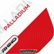Plumas Winmau Darts Standard Rhino Pallatium Red White - 2